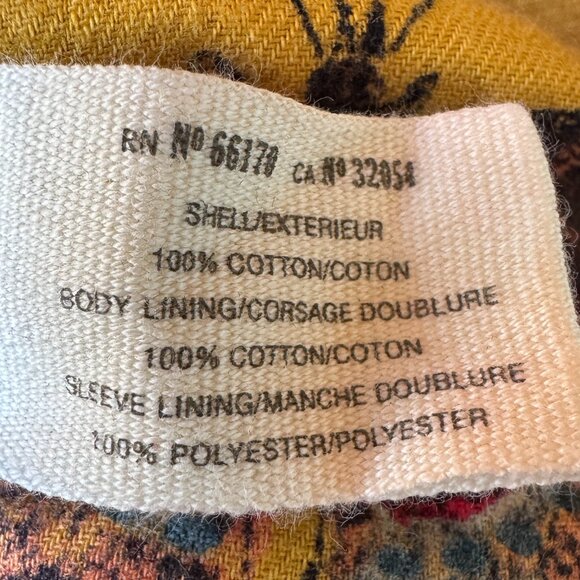 EUC Anthropologie Daughters of the Liberation Red Heritage Hooded Jacket - Large - Picture 13 of 13